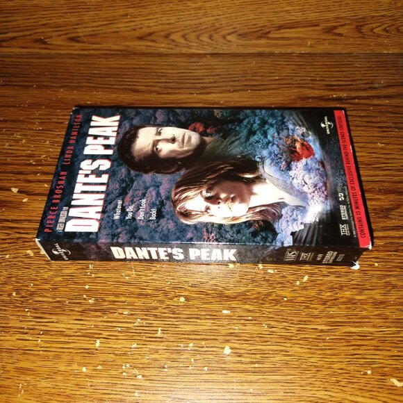 Dante's Peak (VHS, 1997, Universal Pictures) Pierce Brosnan Linda Hamilton - Picture 4 of 6